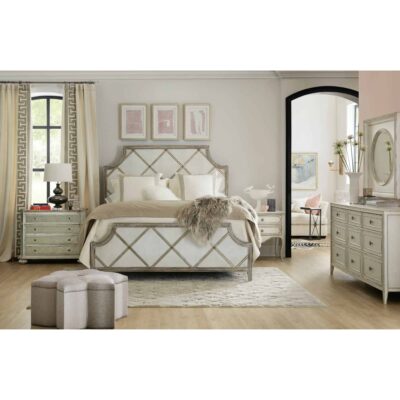 Alternative view of Sanctuary Diamont King Panel Bed