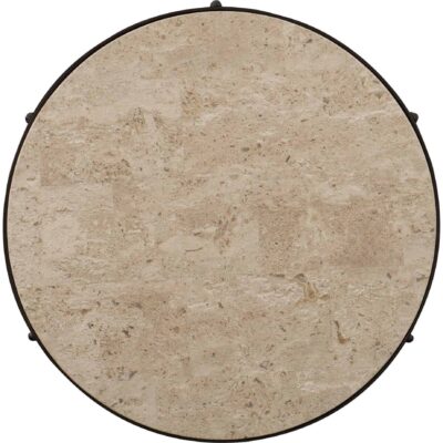 Alternative view of Luckenbach Metal and Stone End Table