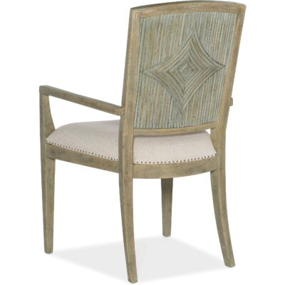 Alternative view of Surfrider Carved Back Arm Chair