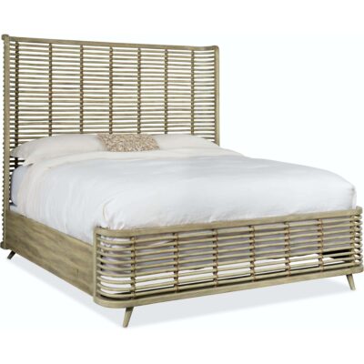 Surfrider Queen Rattan Bed