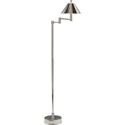 Ashbourne Floor Lamp - Nickel