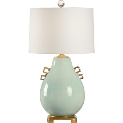 Ming Lamp - Robin's Egg