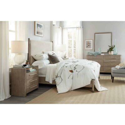 Alternative view of Affinity California King Upholstered Bed