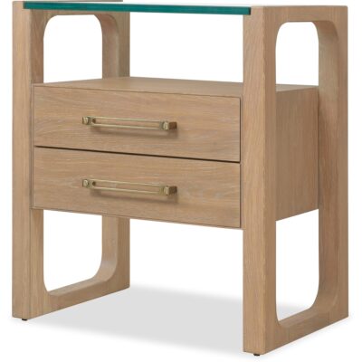 Alternative view of Banyon Bay Two Drawer Nightstand