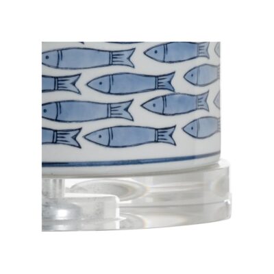Alternative view of Fish Tail Lamp - Blue