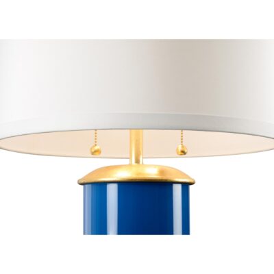 Alternative view of Savannah Lamp - Naples Blue