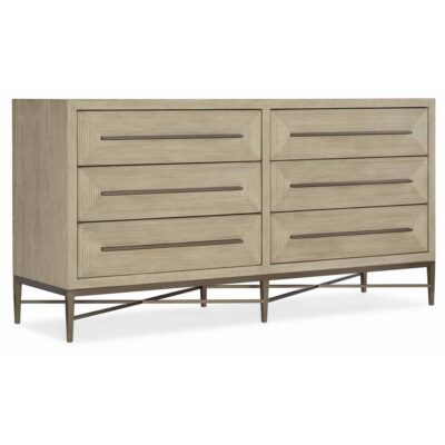 Cascade Six-Drawer Dresser