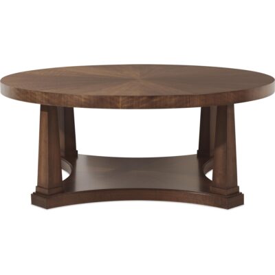 Alternative view of Archives Round Cocktail Table