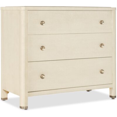 Archives Raffia Three-Drawer Chest