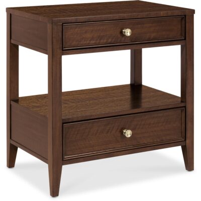 Archives Two-Drawer Nightstand