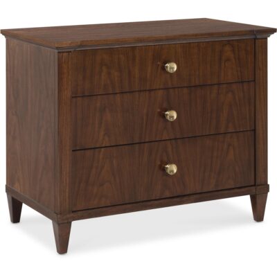 Archives Three-Drawer Nightstand