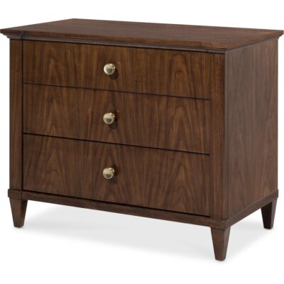 Alternative view of Archives Three-Drawer Nightstand