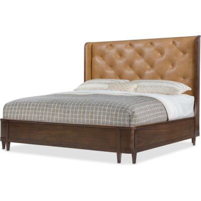 Alternative view of Archives King Leather Bed