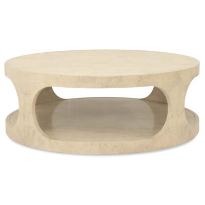 Alternative view of Archives Round Cocktail Table