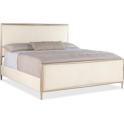 Westwood California King Upholstered Metal Bed