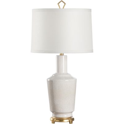 Alternative view of Emma Lamp- Crackled Snow