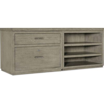 Linville Falls Credenza - 72in Top-Lateral File and Open