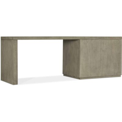 Alternative view of Linville Falls Desk - 84in Top-Open and Leg
