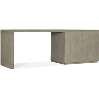 Alternative view of Linville Falls Desk - 84in Top-Lateral File and Leg