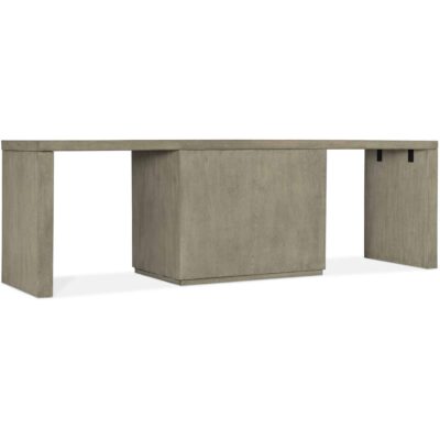 Alternative view of Linville Falls Desk - 96in Top-Open and 2 Legs