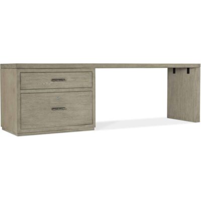 Linville Falls Desk - 96in Top-Large File and 1 Leg