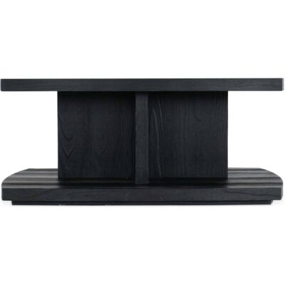 Alternative view of Linville Falls Shou Sugi Ban Square Cocktail Table