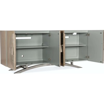 Alternative view of Melange Nolita Four Door Entertainment Console