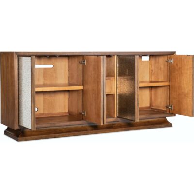 Alternative view of Melange Lloyds Leopard Entertainment Credenza