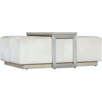 Melange Bridged Cocktail Table