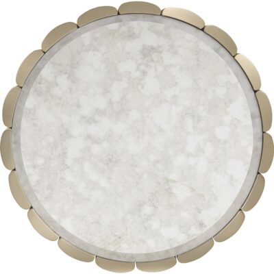 Alternative view of Melange Time Flies End Table