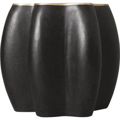 Melange Even and Flow Round End Table