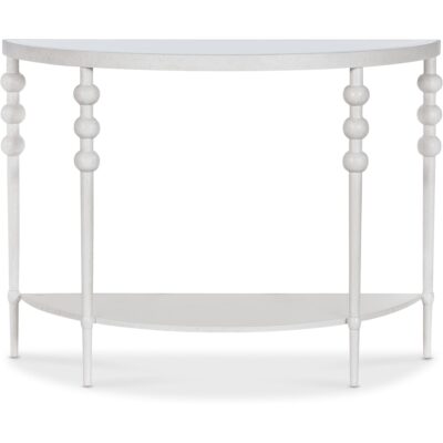 Alternative view of Melange On the Bright Side Demilune Console