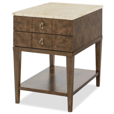 Alternative view of Melange Penelope Chairside Table