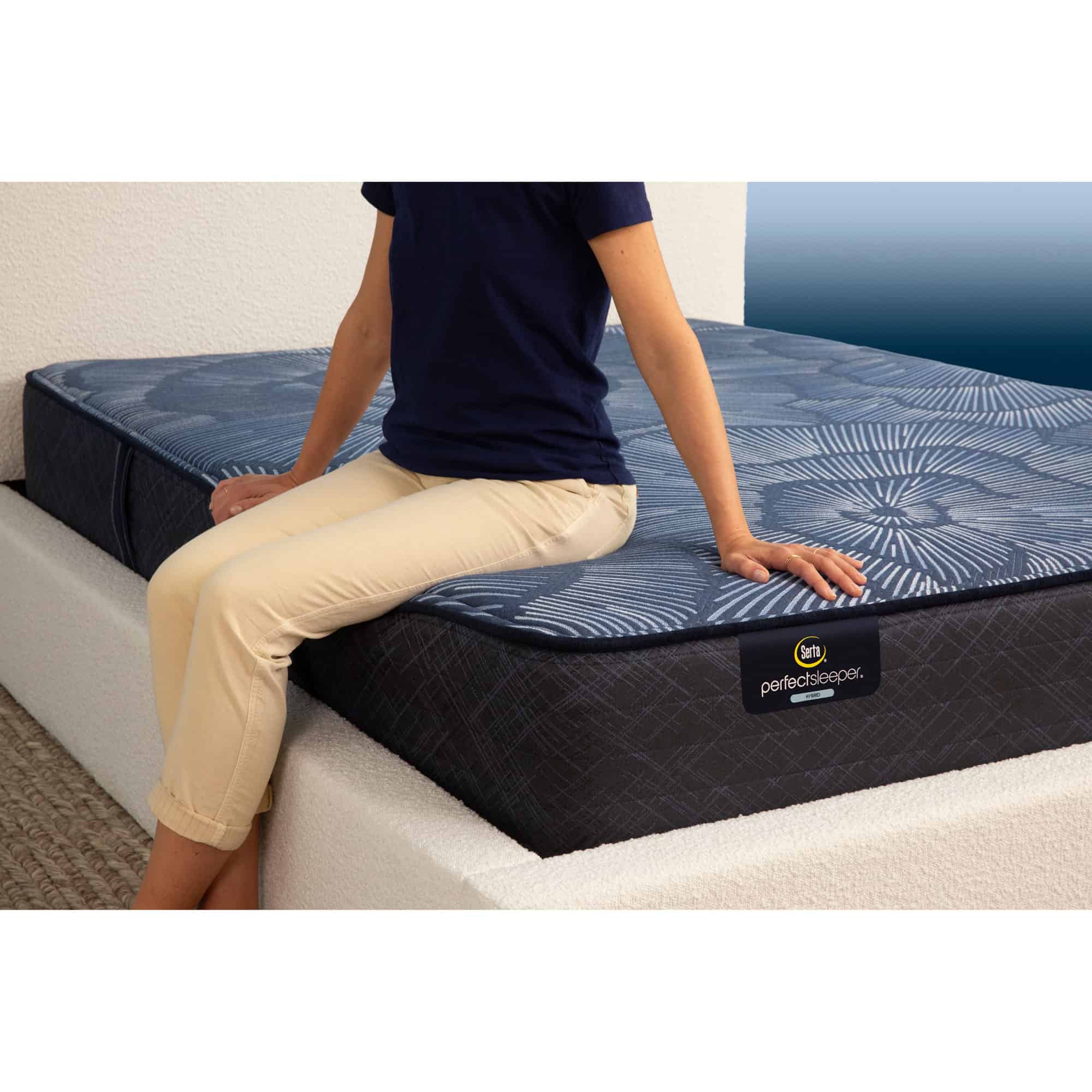 Serta Perfect Sleeper Shooting Star Firm Twin Mattress - Image 6