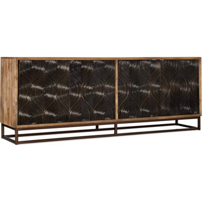 Swirl Door Entertainment Console