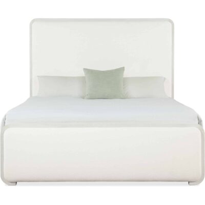 Alternative view of Serenity Ashore Cal King Upholstered Panel Bed