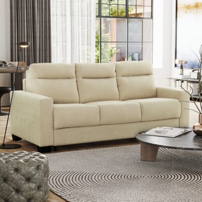 Alternative view of Stearns & Foster® Massimo Sofa Bed - Beige