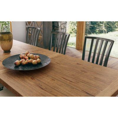 Alternative view of Big Sky Trestle Dining Table w/2-20in leaves