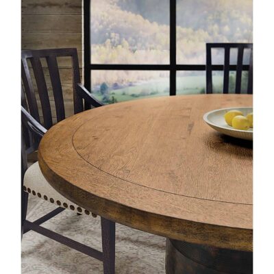 Alternative view of Big Sky Round Dining Table