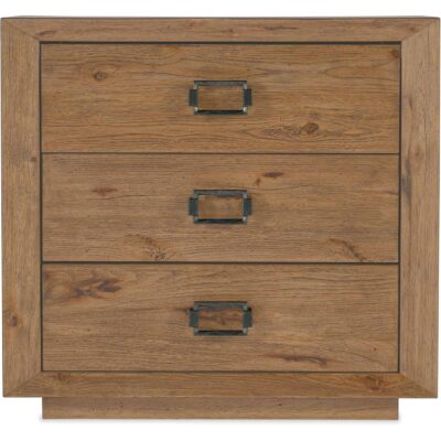 Alternative view of Big Sky Three Drawer Nightstand