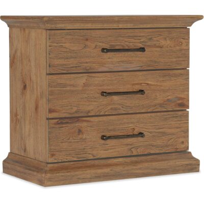Big Sky Three Drawer Nightstand