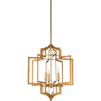 Dover Chandelier - Gold