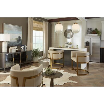 Alternative view of Subway Pendant - Brass (Lg)