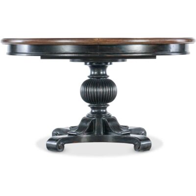 Alternative view of Charleston Round Pedestal Dining Table w/1-20in leaf