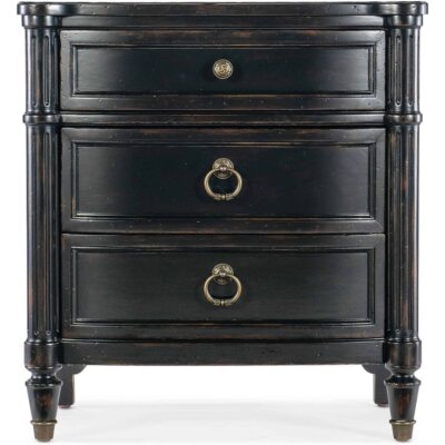 Alternative view of Charleston Three-Drawer Nightstand