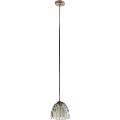 Alternative view of Caterina Single Pendant - Smoke