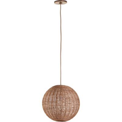 Alternative view of Teague Single Pendant - Sphere