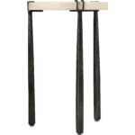Driftwood Metal Spot Table