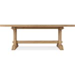 Driftwood Rectangle Dining Table with Two 20-inch Leaves - Image 4