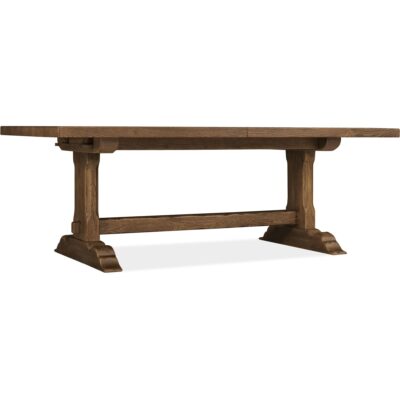 Driftwood Rectangle Dining Table with Two 20-inch Leaves